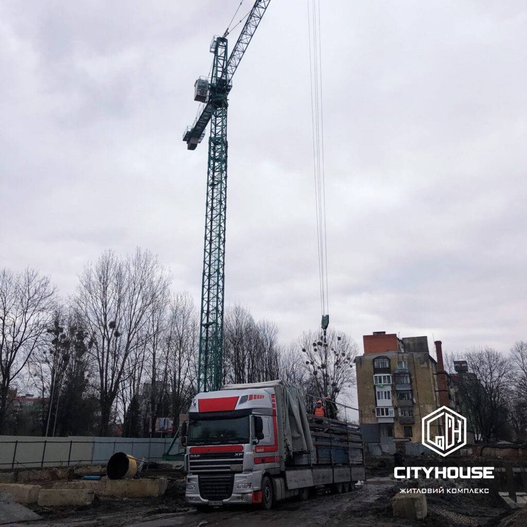 Хід будівництва house city в Лютому