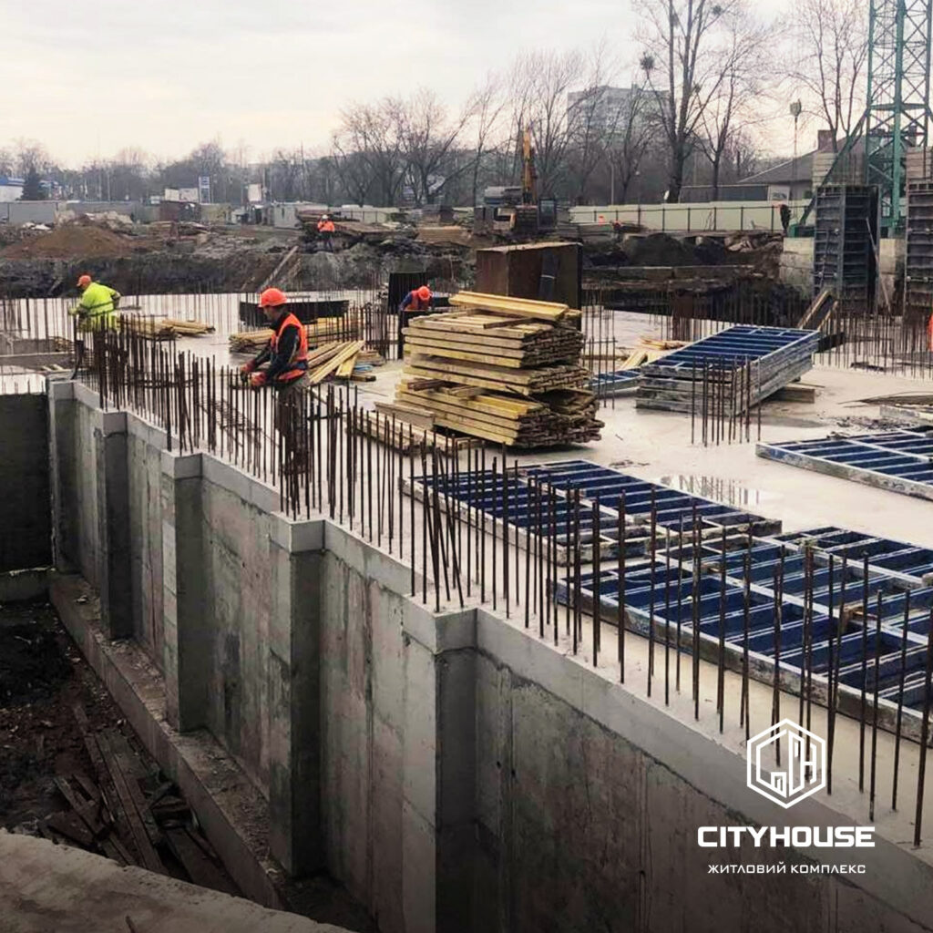 Хід будівництво city house в Березні