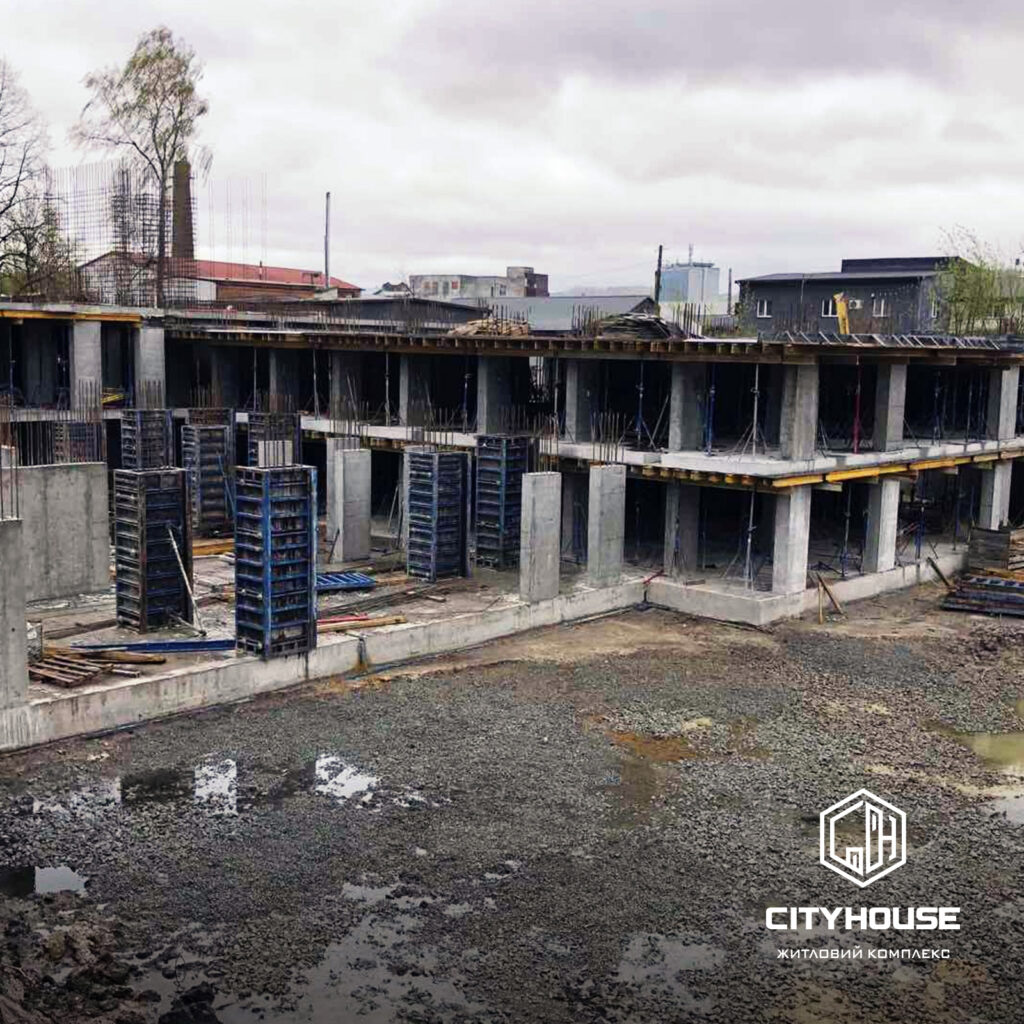 будівництво ЖК city house в Квітні