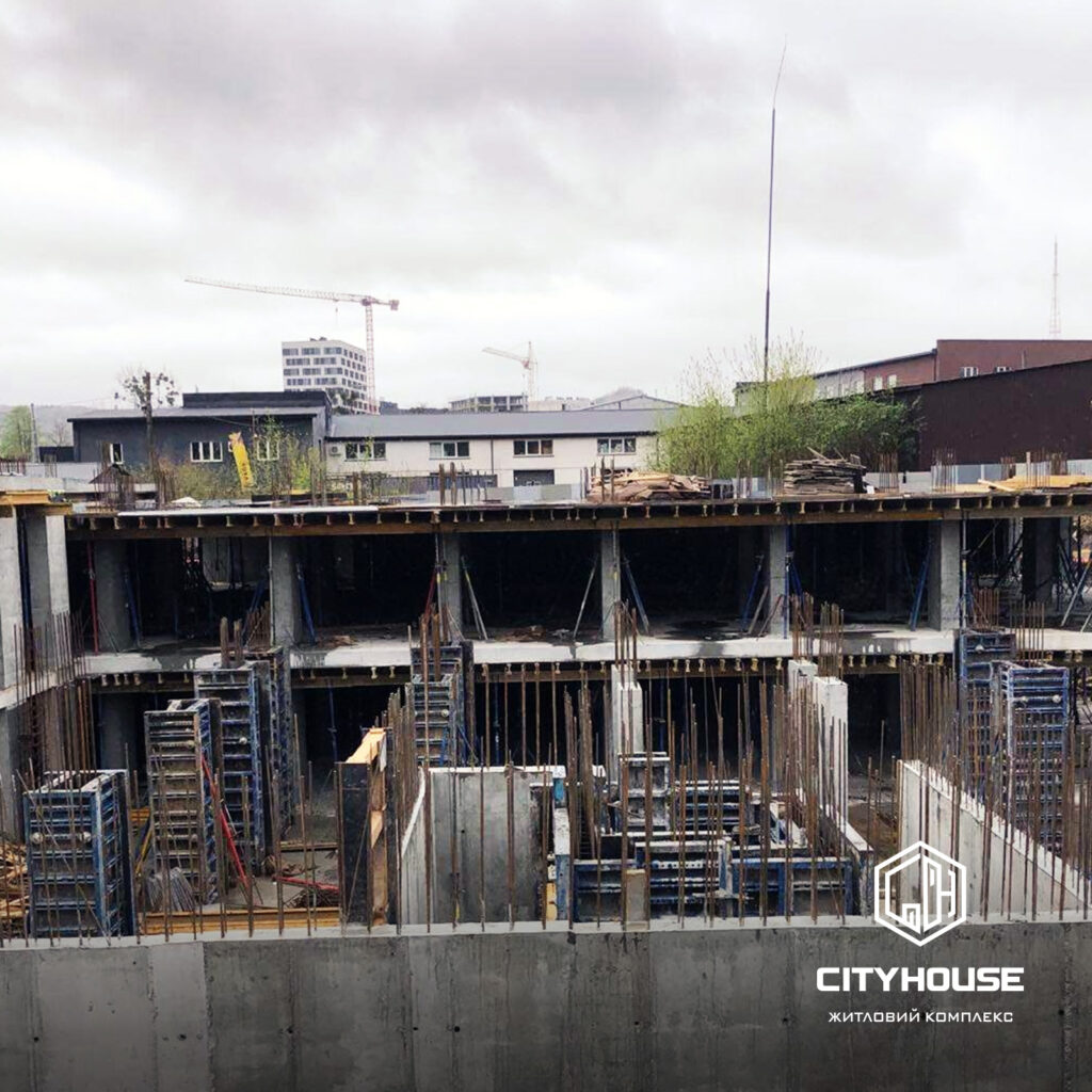 House city хід будівництва Квітень
