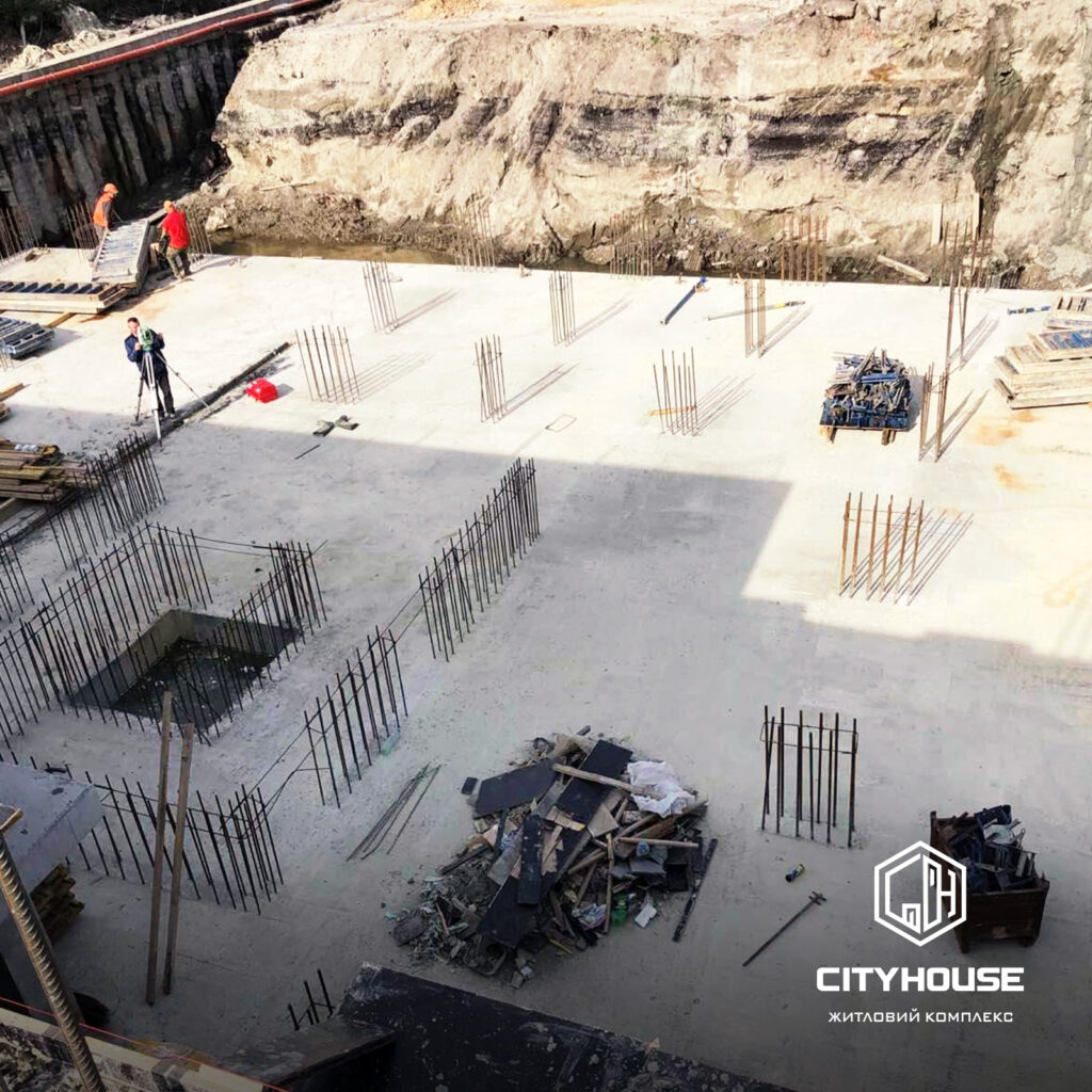 ЖК city house хід будівництва Травень