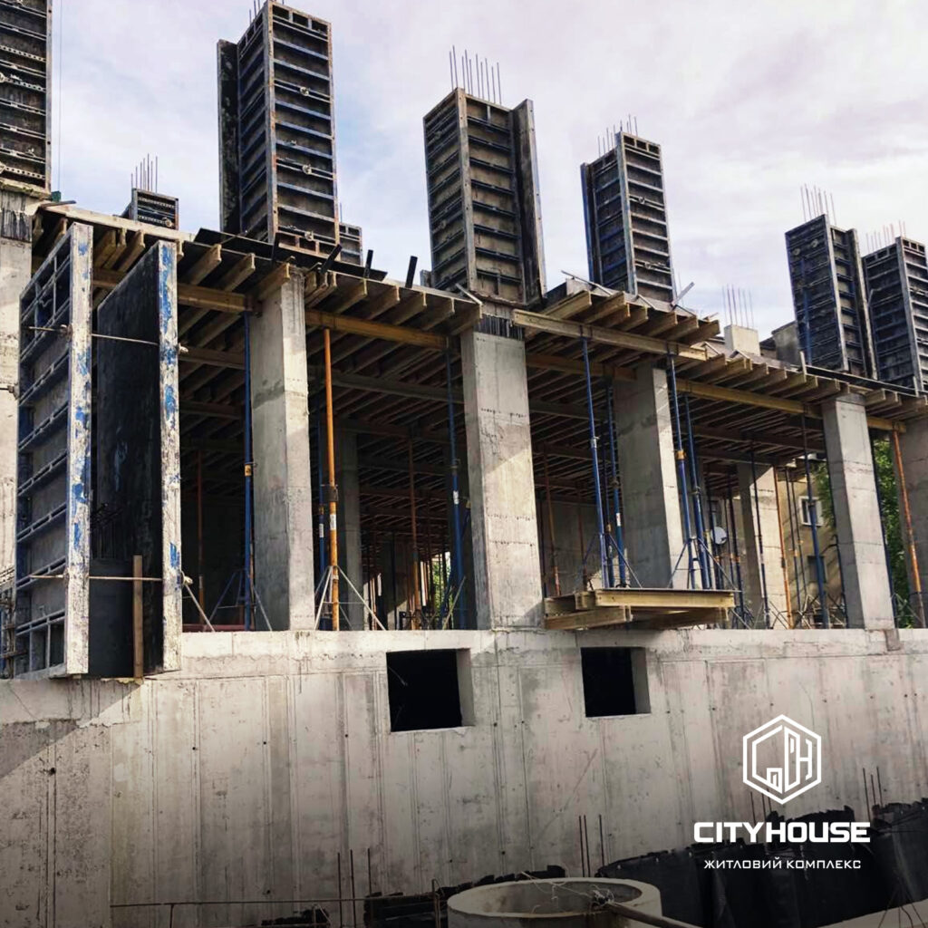 Хід будівництва жк city house Травень