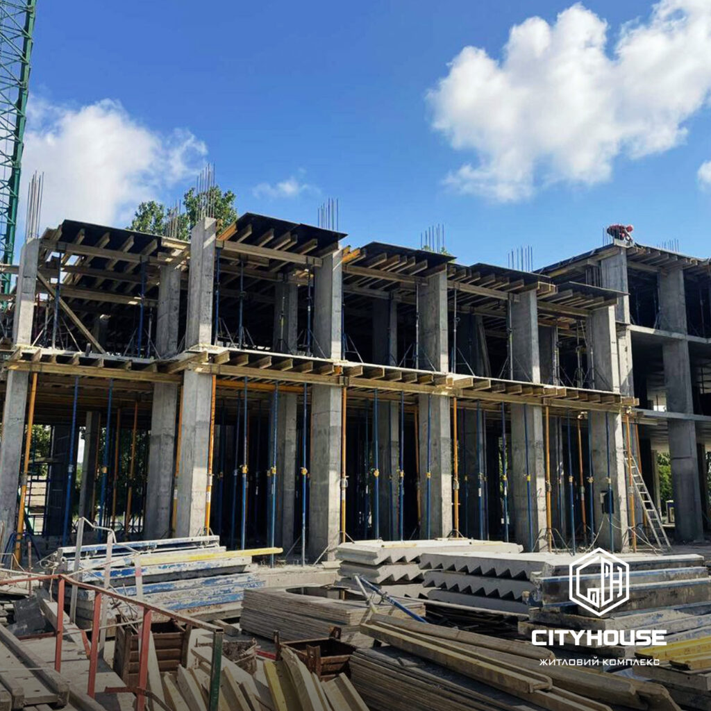 Хід будівництва жк city house Червень