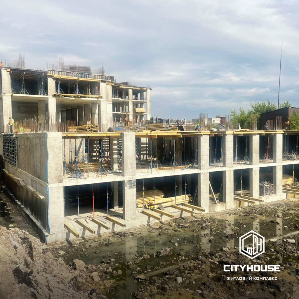 Червень хід будівництва жк city house