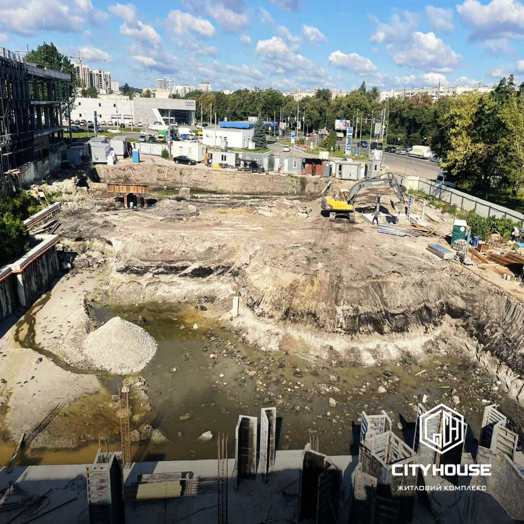 Хід будівництва жк city house Липень 