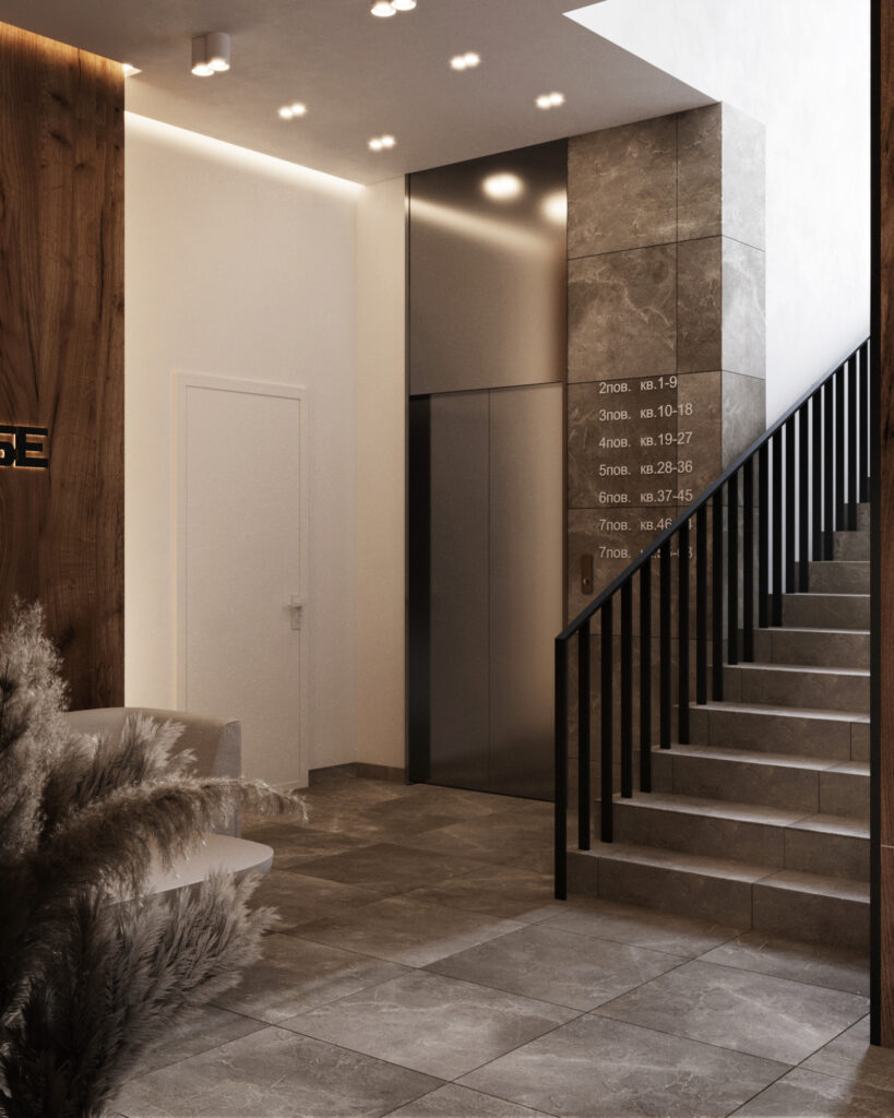 Дизайн холу ЖК city house