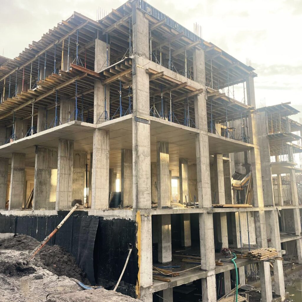 Хід будівництва жк city house Січень 