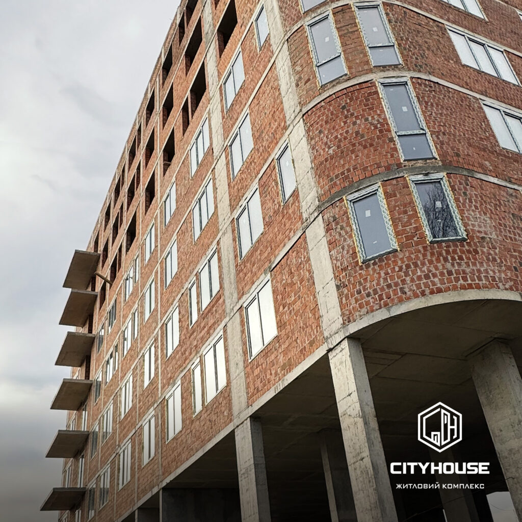 Хід будівництво city house в Лютому