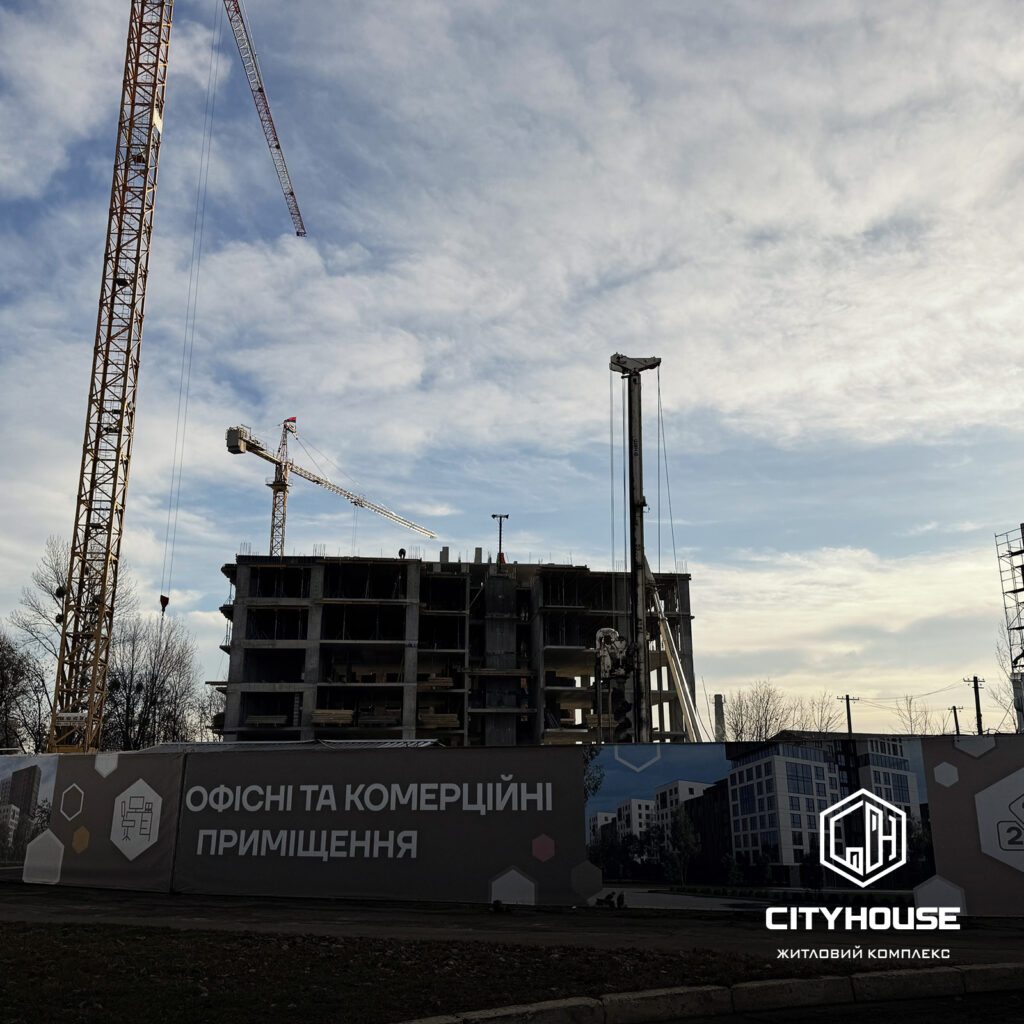 Хід будівництва ЖК у львові в Лютому