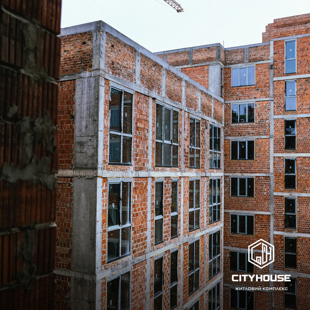 ЖК city house хід будівництва в Квітні
