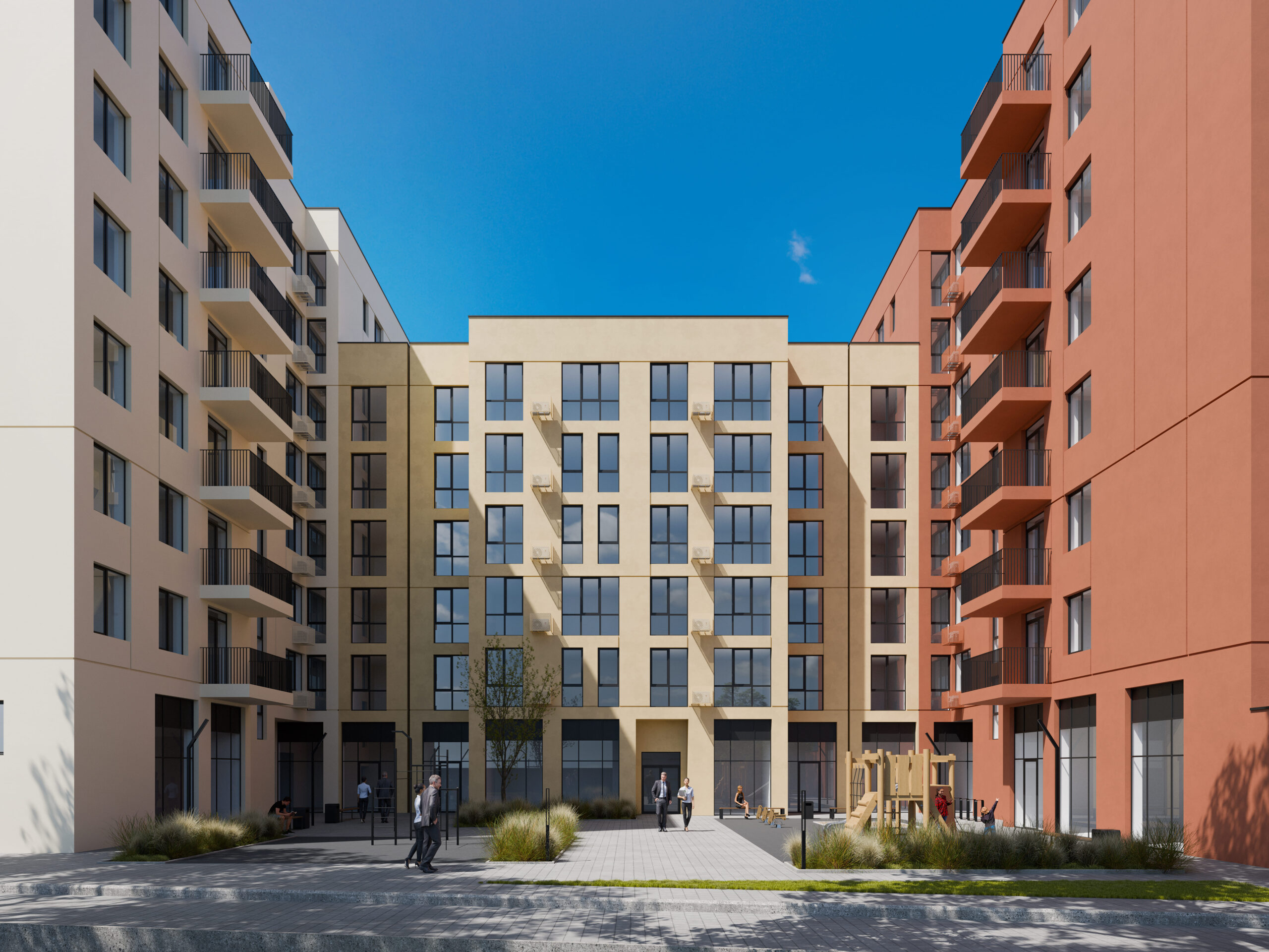 ЖК city house хід будівництва Липень