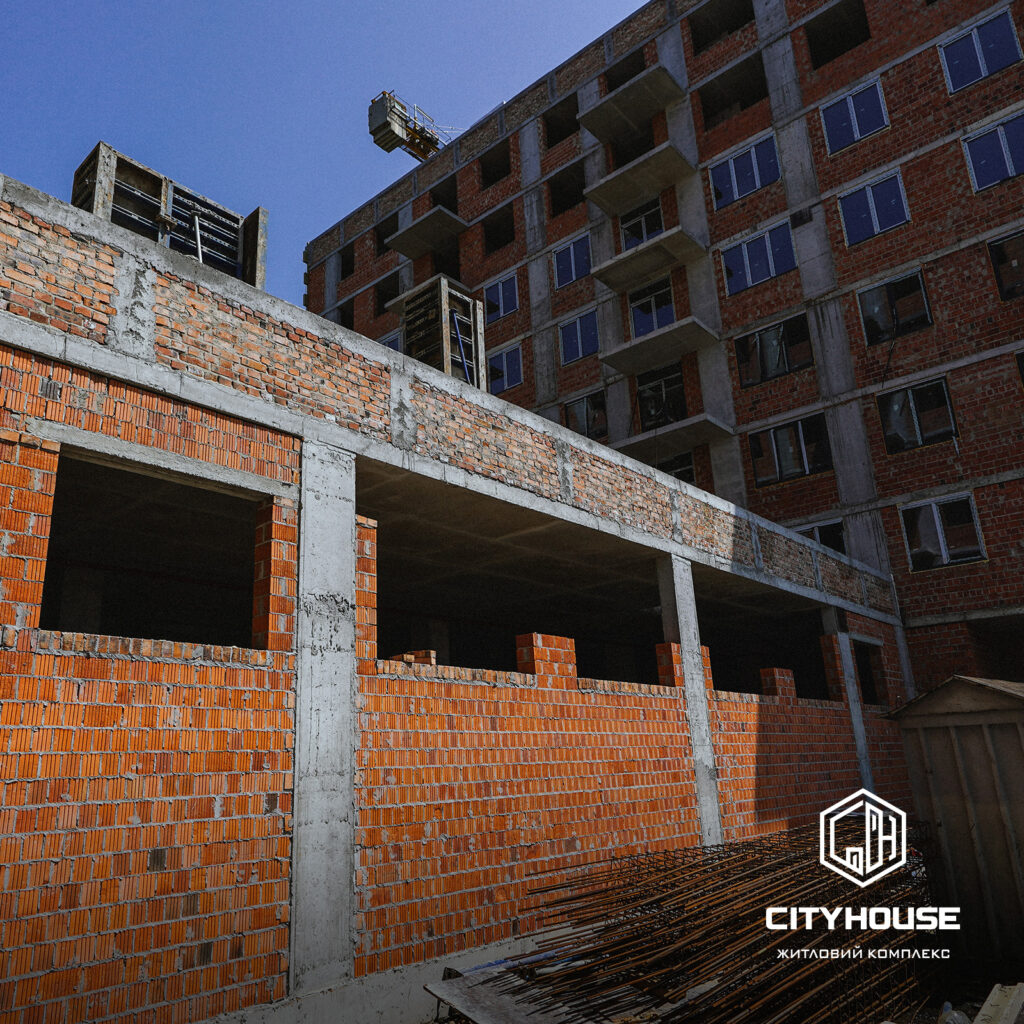 ЖК city house хід будівництва Червень