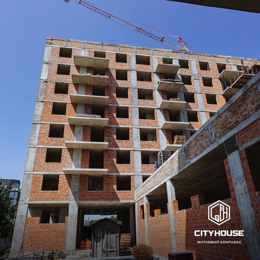 Хід будівництва жк city house Червень