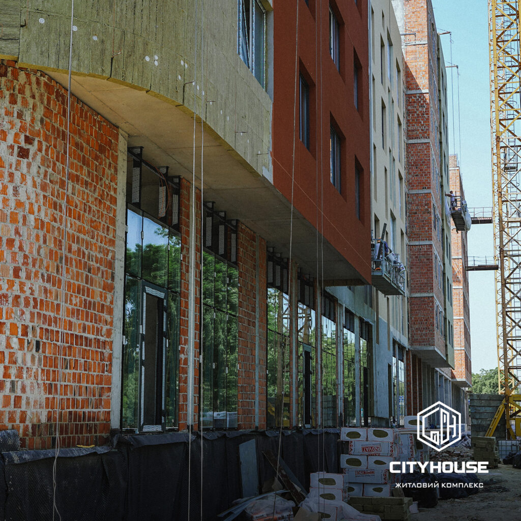 ЖК city house хід будівництва Червень